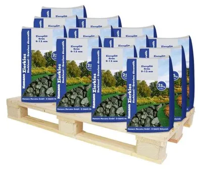 Produktbild von Ziersplitt Grün 9-12 mm 1125 kg