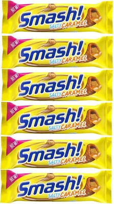Produktbild von 6x Smash Salty Caramel Riegel 40g