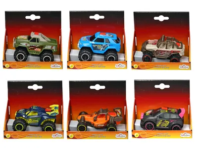 Produktbild von Dickie Toys - Spielfahrzeuge, Joyrider, 6-sort.; 203761000