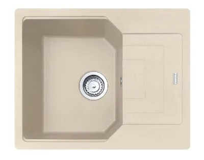 Produktbild von Franke Urban - Fragranit Küchenspüle BFG 611-62, 620x500 mm, schwarz matt 114.0700.099