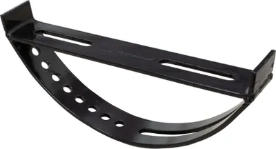 Produktbild von DAPRONA Halter für Laufrost, verzinkt Schwarz 25cm, Trittstufe, Dachtritte für Schornsteinfeger