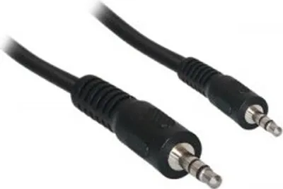 Produktbild von Audiokabel 3,5mm > 2,5mm (schwarz, 2 Meter)