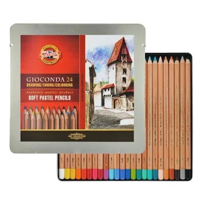 Produktbild von KOH-I-NOOR GIOCONDA Trockenpastellstift-Set
