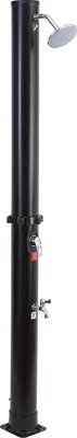 Image de Douche solaire MOOREA noire 18L