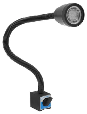 Produktbild von Drehbanklicht, verstellbarer Magnetfuß, energieeffiziente LED, schwarz, 5w