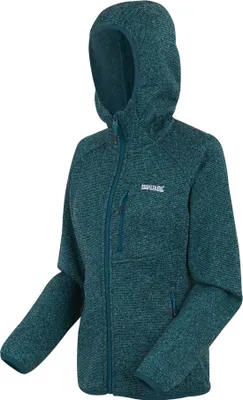 Obrázok produktu pre Regatta - Dámska fleecová bunda "Newhill" s kapucňou RG12331 (36 SK) (modro-šedá)