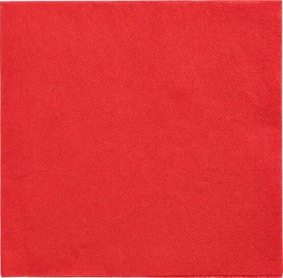 Produktbild von PAPSTAR Servietten 32.0 x 32.0 cm 2-lagig rot