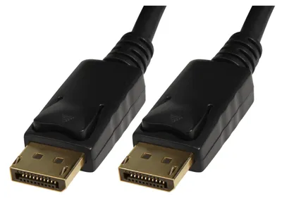 Produktbild von S/CONN DisplayPort - DisplayPort 2m, 2 m, DisplayPort, DisplayPort, Männlich, Männlich, Schwarz