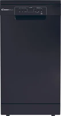 Zdjęcie produktu dla Candy Brava CDPH 2L1047B, Wolnostojący, Wąski (45 cm), Czarny, Czarny, Dotyk, Składane