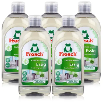 Produktbild von 5x Frosch Essig Kalklöse-Essenz 300 ml