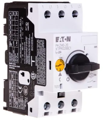 Imagen del producto de EATON PKZM0-20 046988 - Interruptor de protección de motor, 3 polos, Ir=16-20A