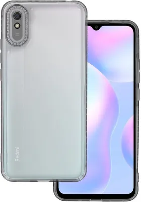 Produktbild von Crystal Diamond Hülle für Xiaomi Redmi 9A - Schwarz KP25459