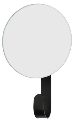 Obrázok produktu pre Nástenné zrkadlo s háčikom, Ø 12 cm
