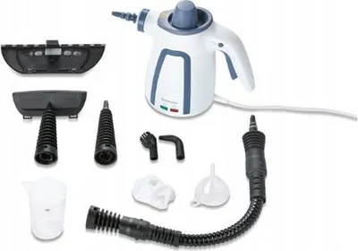 Zdjęcie produktu dla Odkurzacz parowy ręczny Silvercrest Sdr 1050 D1, 1050 W, pojemność 250 ml, dysze i ściereczki