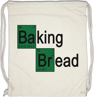 Produktbild von Urban Backwoods Baking Bread, Turnbeutel, Farbe: Beige
