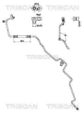 Obrázok produktu pre Vysokotlakové/nízkotlakové vedenie, klimatizácia