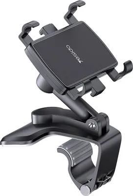 Image de Yesido C101 Support multifonctionnel pour téléphone portable sur le tableau de bord (noir)