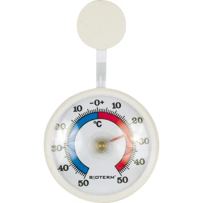 Produktbild von Universelles, selbstklebendes Thermometer (-50 °C bis +50 °C) Ø 7,2 cm