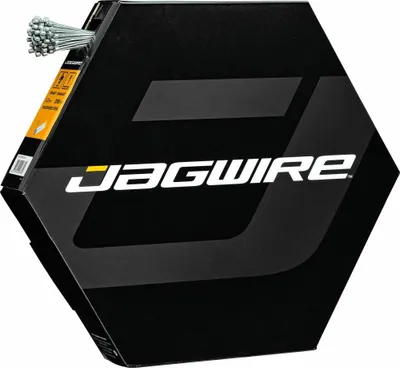 Image de Câble de dérailleur Jagwire Basic en acier galvanisé 1,2 x 2300 mm, argenté - pièce de rechange économique...