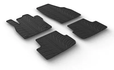 Produktbild von LAMPA Fußmatten Set Gummi für SKODA Fabia IV Schrägheck (PJ3) Vorne+Hinten
