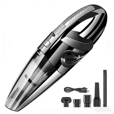 Produktbild von TUERBB VC01 Akku-Handstaubsauger, leistungsstark, USB-C-Ladung, tragbar, für Auto, Haushalt und Tierhaare