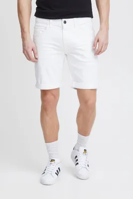 Produktbild von Indicode IDQuentin Herren Jeans Shorts kurze Denim Hose im Stretch Eingriffstaschen Destroyed-Optik Baumwollmischung Regular fit