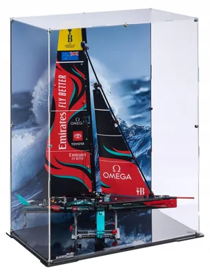 Image de Vitrine noire pour LEGO® 42174 Technic – AC75, avec fond imprimé
