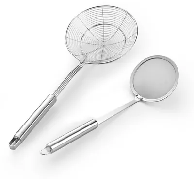 Spinnenzeef-Set 15,6 cm Edelstahl für Pasta & Fritteuse