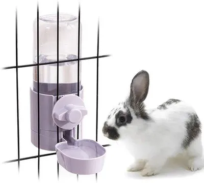 Image de Mini-abreuvoir automatique pour animaux de compagnie tels que les lapins, les chats et les furets.