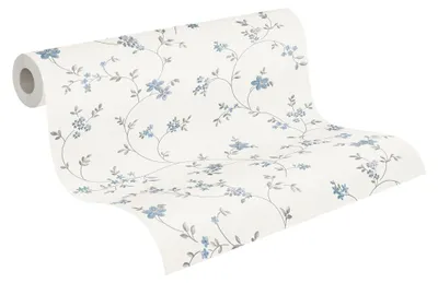 Obrázok produktu pre A.S. Creation | Maison Charme | 390713 | Netkaná tapeta | Kvetinový vzor | 10,05 x 0,53 m | Krémová | Obývacia izba | Hala | Kancelária | Kuchyňa | Obývacie izby