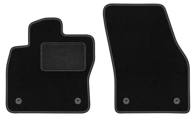 Immagine prodotto di Tappetini anteriori in moquette per Skoda Kodiaq 2016- (7 posti) – 2 pezzi, neri, su misura – Wielganizator LUX