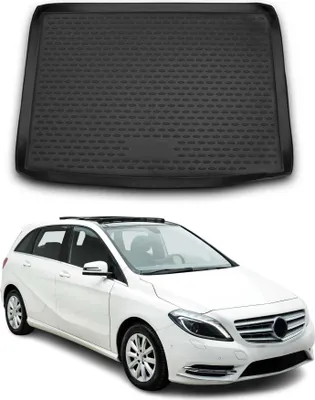 Image de Tapis de coffre pour Mercedes Classe B W246 2011-2018 Caoutchouc TPE