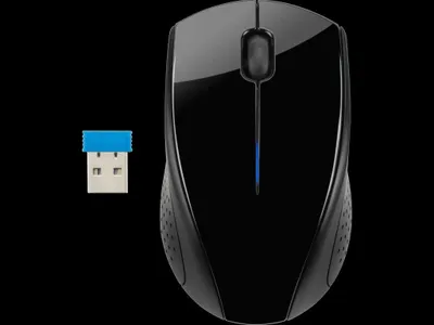 Immagine prodotto di HP Maus 220 rechts-/linkshändig optisch kabellos Schwarz
