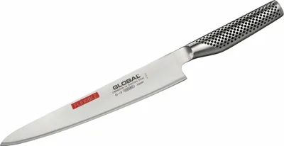 Produktbild von Flexibles Filetiermesser Global G-18 - 24 cm, Cromova 18 Stahl