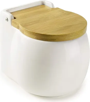 Obrázek produktu pro Bílá keramická dóza