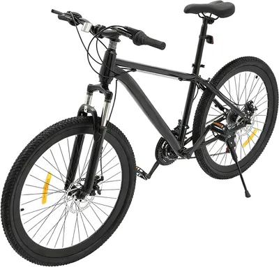 Productafbeelding van Mountainbike - MTB Fiets - Buiten Fietsen - 21 Versnellingen - 26 Inch - Zwart