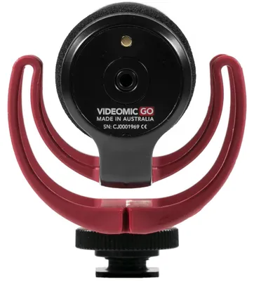Zdjęcie produktu dla RØDE VideoMic GO, Mikrofon studyjny, -35 dB, 100 - 16000 Hz, Kardioid, Przewodowa, 3,5 mm (1/8")