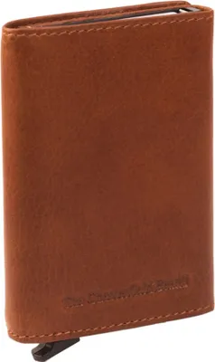 Image de The Chesterfield Brand Cuir étui pour carte de crédit Palma Card Holder Cognac brun
