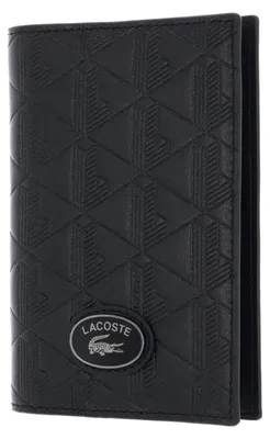 Immagine prodotto di LACOSTE Pelle caso di identificazione Passport Cover Noir nero