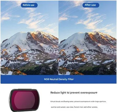Produktbild von UV-Filter für Actionkamera-Accessoires, Polarfilter, ND-Filter, Lichtreduzierender Filter, UV-Schutz