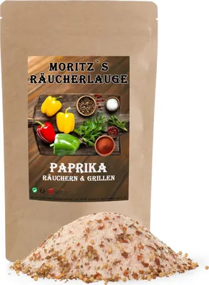 Zdjęcie produktu dla Moritz`s solanka do wędzenia papryka 600g solanka do wędzenia grill do wędzenia ryb przyprawa do ryb, mięsa, sera i nie tylko