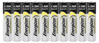 Immagine prodotto di Batterie alcaline industriali Energizer AAA/LR03 - Confezione da 10