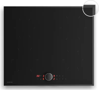 Image de Klarstein Magnichef Plaque Induction Encastrable - 4 Zones, 8200W Boost,Magnétique, Minuterie, Sécurité Enfant, Détection Casserole, Plaque Cuisson Induction