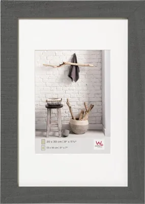 Produktbild von Walther Design HO080D, Einzelbilderrahmen, Holz, Grau, 50 x 70 cm, Rechteckig, Deutschland