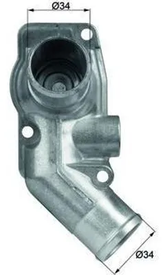 Produktbild von MAHLE Thermostat Kühlmittel 92°C für OPEL Astra G CC (T98) Zafira A (T98) Astra G Caravan (T98) Astra G Limousine (T98) ASTRA G Kasten (F70)