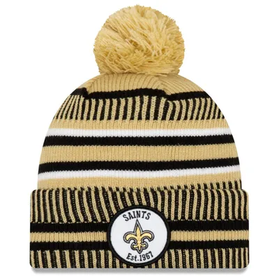 Produktbild von New Era New Orleans Saints 2019 Sideline Home 1960 Reverse OTC Beanie beige One-Size