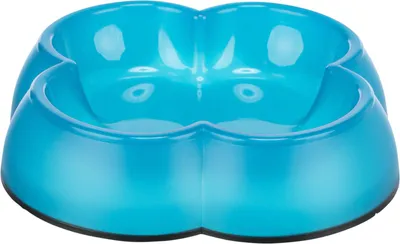 Produktbild von TRIXIE Napf, transparent, Kunststoff / Gummiring, 0,25 l / Ø 12 cm
