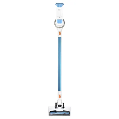 Produktbild von Genius Invictus X7 Akku-Staubsauger (13 Teile) Beutelloser und kabelloser 2in1 Staubsauger mit 380 Watt Saugleistung und integrierten LED-Spot-Lichter