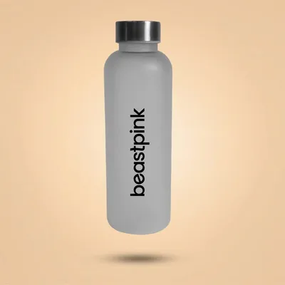 Produktbild von GymBeam - Thirst Trap Trinkflasche (500ml) in White - BeastPink