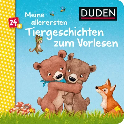 Produktbild von Duden 24+: Meine allerersten Tiergeschichten zum Vorlesen